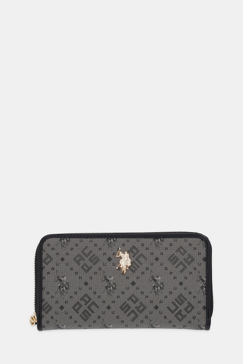 Портмоне U.S. Polo Assn. New Hampton в черно WIUN26225WVP