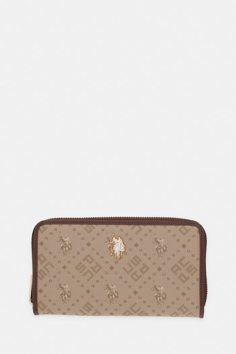 U.S. Polo Assn. női műbőr pénztárca New Hampton bézs WIUN26225WVP