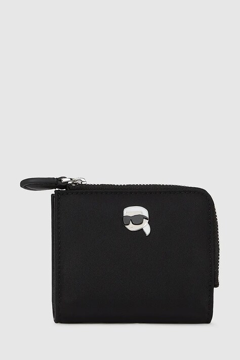 Peněženka Karl Lagerfeld dámská, černá barva, A4W32012