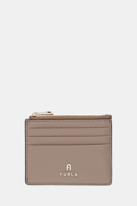 Furla portfel skórzany damski kolor beżowy WP00388.ARE000.1257S