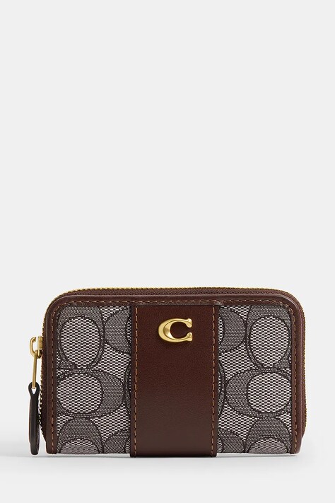 Coach portfel damski Brązowy CDG67
