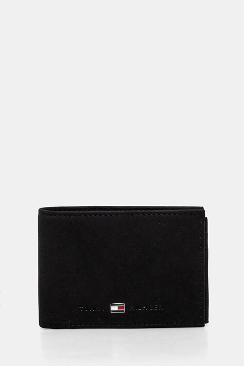 Tommy Hilfiger portofel de piele Johnson Mini AM0AM00662