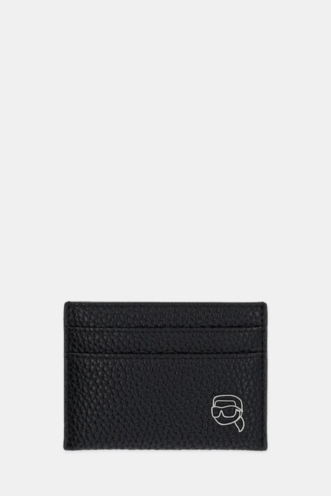 Karl Lagerfeld card-holder K/ICON culoarea negru, A3M32049