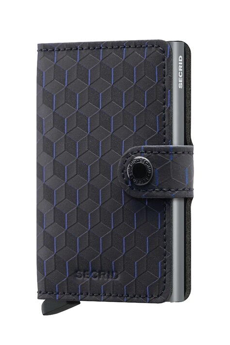 Кошелек Secrid цвет чёрный Portfel Secrid Miniwallet Optical MOP-BLACK-TITANIUM