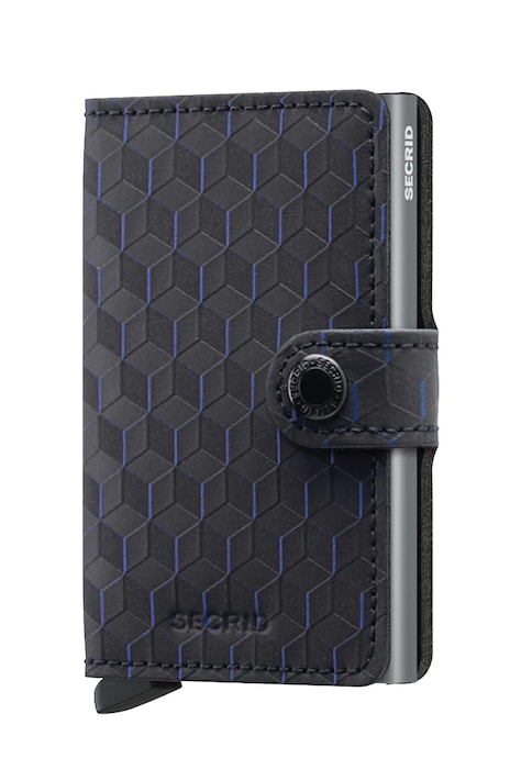 Кошелек Secrid цвет чёрный Portfel Secrid Miniwallet Optical MOP-BLACK-TITANIUM