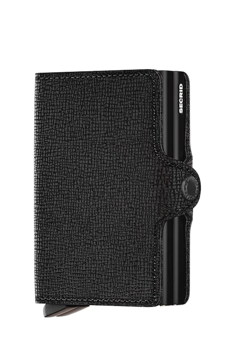 Гаманець Secrid колір чорний Portfel Secrid Twinwallet Crisple TC-BLACK