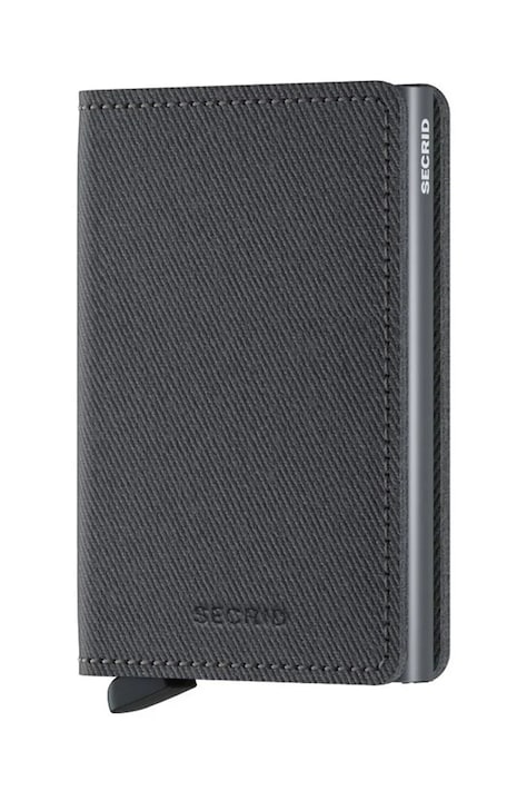 Πορτοφόλι Secrid χρώμα: γκρι, Πορτοφόλι Secrid Slimwallet Twist STW-GREY