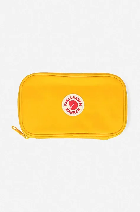 Peňaženka Fjallraven F23781.141-141, žltá farba