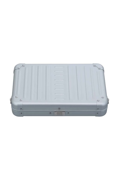 Τσάντα ALEON Vanity Case χρώμα: ασημί, AC 2505