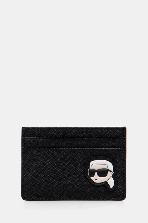 Karl Lagerfeld card holder culoarea negru, A1M32023