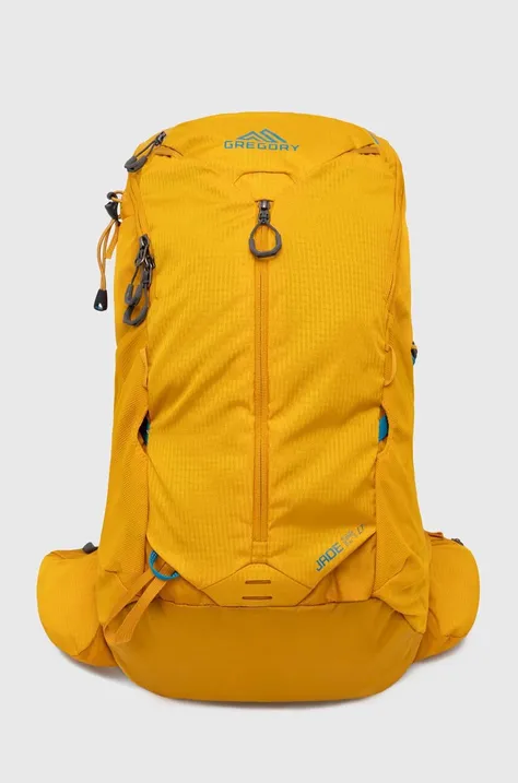 Gregory plecak Jade LT 24 damski kolor żółty duży gładki
