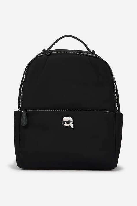 Karl Lagerfeld plecak damski kolor czarny mały gładki A2W30183