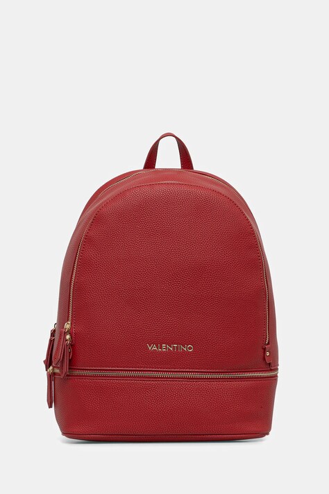 Valentino Bags plecak damski kolor czerwony duży gładki VBS7LX02