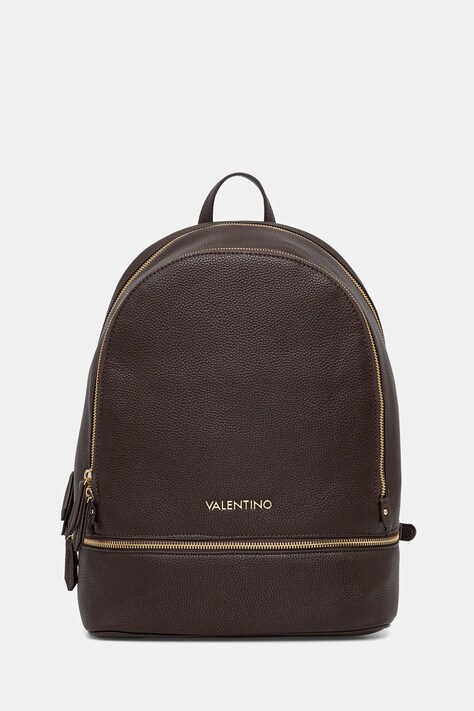 Valentino Bags plecak damski kolor zielony duży gładki VBS7LX02