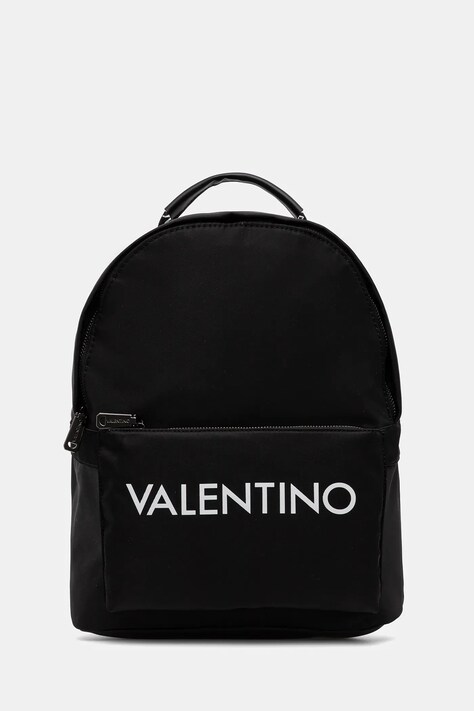 Valentino Bags plecak damski kolor czarny duży gładki VBS47301