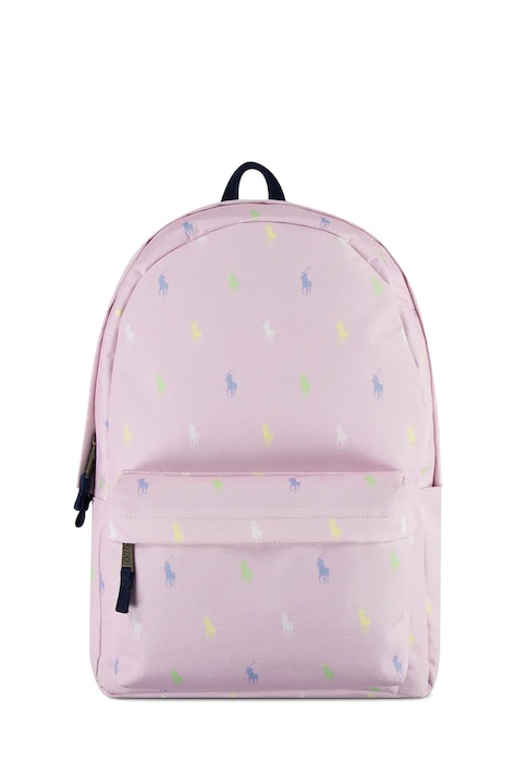 Polo Ralph Lauren plecak dziecięcy kolor różowy duży wzorzysty 9AR153
