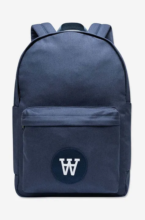 Wood Wood backpack Ryan Patch menﾒs navy blue color