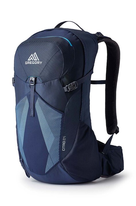 Gregory rucsac Citro 24 barbati, culoarea albastru marin, mare, cu imprimeu