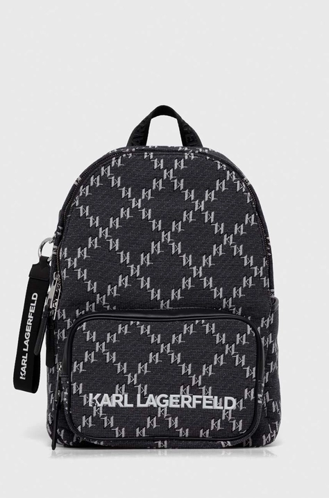 Karl Lagerfeld rucsac barbati, culoarea negru, mare, modelator