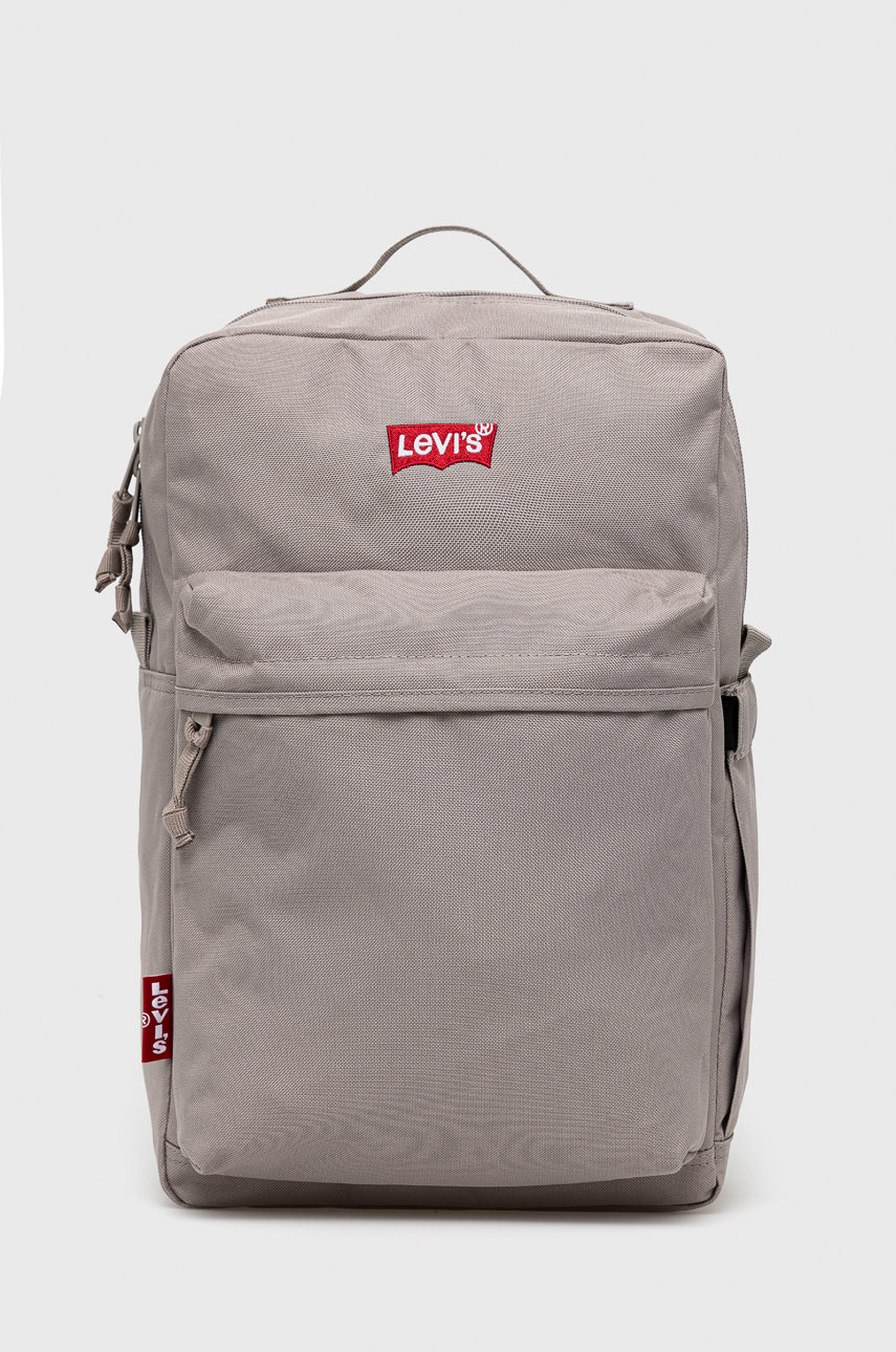 Levi's rucsac culoarea bej, mare, neted