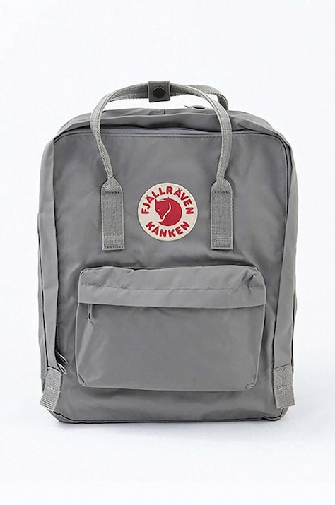 Fjallraven rucsac Kanken culoarea verde, mare, uni F23510.21