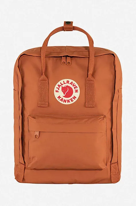 Fjallraven plecak Kanken kolor brązowy duży z aplikacją F23510.243-243