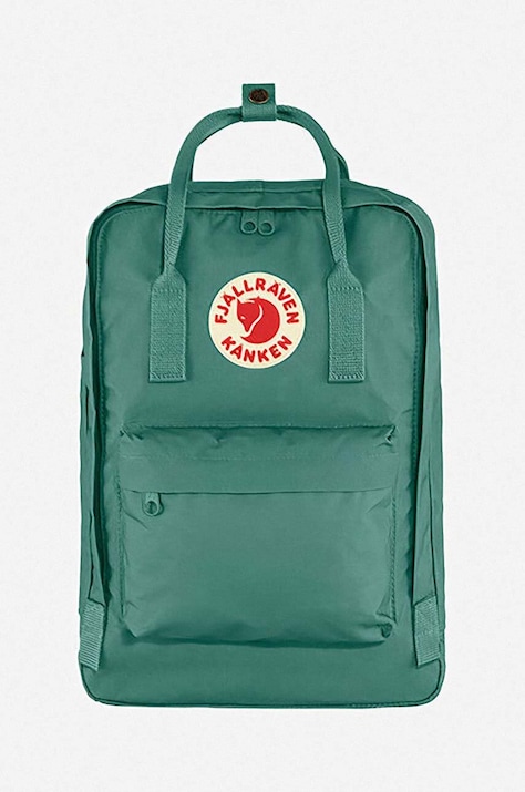 Ruksak Fjallraven Kanken Laptop 15" F23524 664 boja: zelena, veliki, bez uzorka