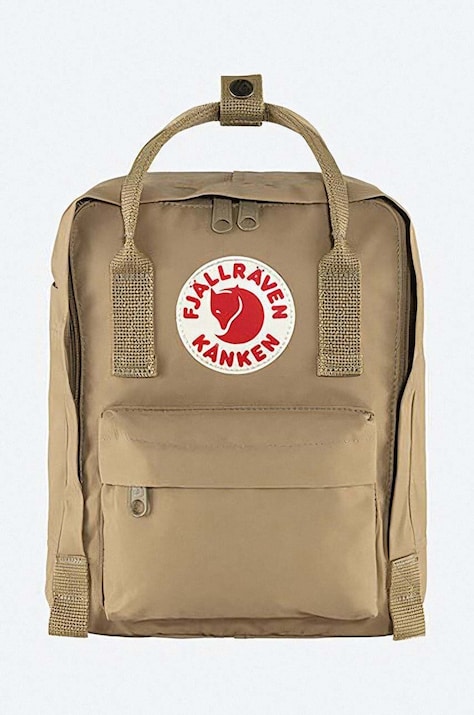 Fjallraven rucsac Kanken Mini culoarea maro, mic, cu imprimeu F23561.221-221