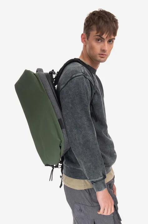 Cote&Ciel rucsac culoarea verde, mare, uni 29014-green