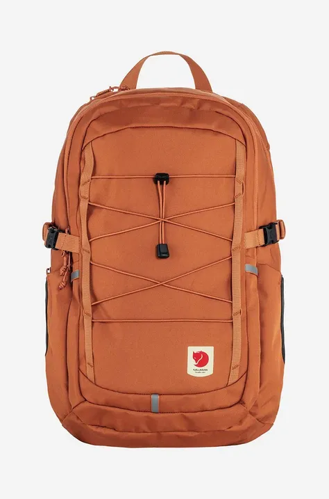 Fjallraven backpack Skule 28 orange color