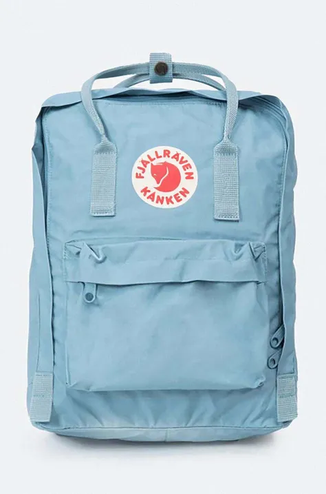 Fjallraven plecak Kanken F23510 501 kolor niebieski duży gładki F23510.501-501