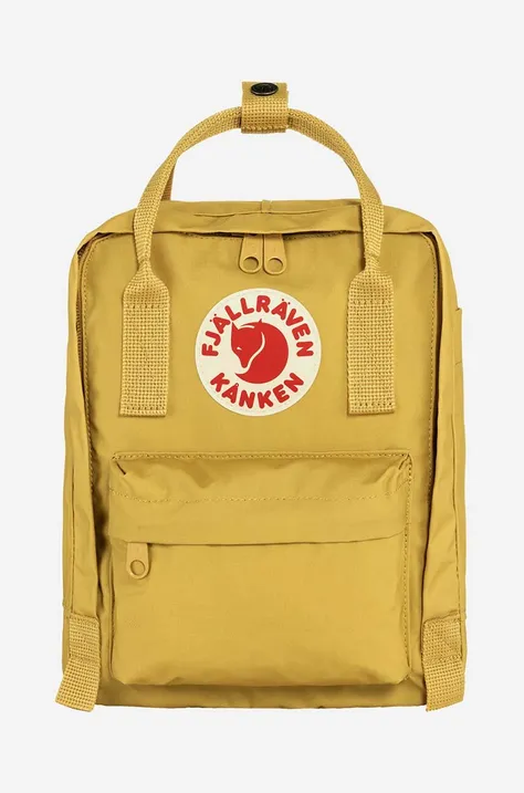 Fjallraven backpack Kanken Mini yellow color