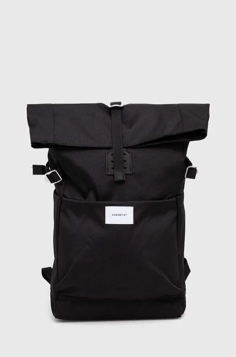 Sandqvist backpack SQA1496 black color