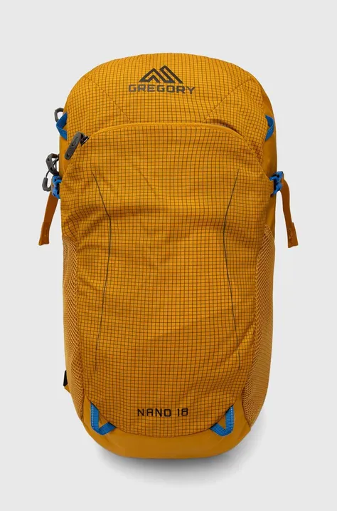 Gregory plecak Nano 18 kolor żółty duży gładki