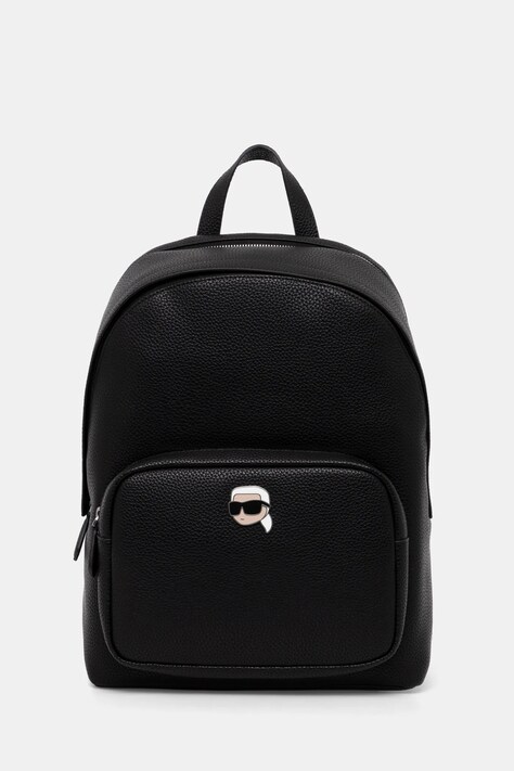 Karl Lagerfeld rucsac culoarea negru, mare, cu imprimeu, A1W30497