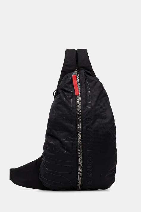 Diesel borsetă ZIP-D ZIP-D SLING BAG X culoarea negru, X10053.P6872