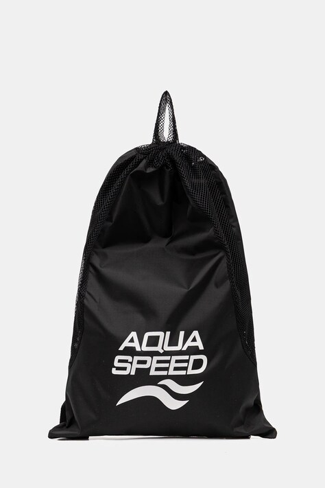 Aqua Speed plecak kolor czarny z nadrukiem MESH.BACKPACK