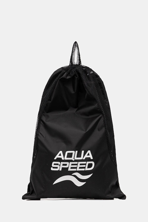 Aqua Speed plecak kolor czarny z nadrukiem MESH.BACKPACK