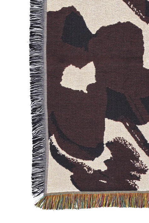 ferm LIVING koc bawełniany Cilla 120 x 170 cm kolor multicolor