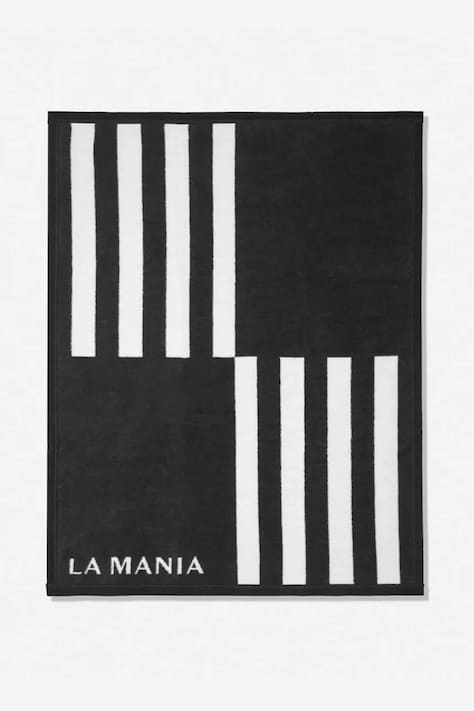 La Mania koc z bawełną Stripes 100 x 70 cm kolor multicolor