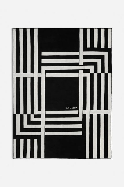 La Mania koc z bawełną Bauhaus no. 4 150 x 200 cm kolor multicolor