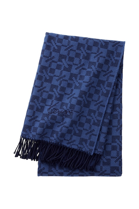 Kenzo Κουβέρτα με προσθήκη μαλλιού KMONOGRA Marine 130 x 170 cm 1077308
