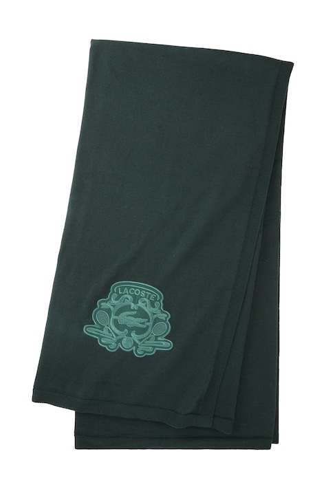Lacoste Koc bawełniany LBLASON Vert 130 x 170 cm 1074718