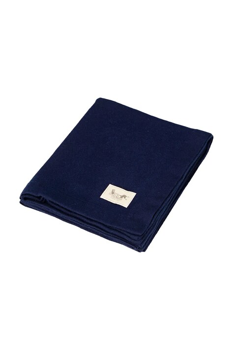 My Alpaca pled z wełny baby alpaka WGTPHMPER80100NAVYBLUE