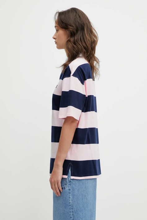 Бавовняне поло Coperni Striped Polo — фото 2
