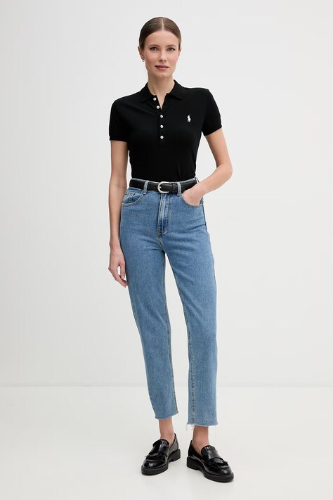 Polo Ralph Lauren polo damskie czarne 211B18200