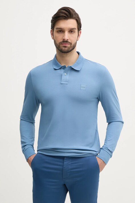 BOSS Orange longsleeve barbati, neted, 50507704