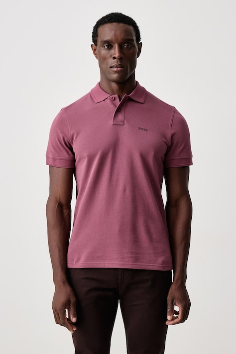 BOSS Orange Polo tričko pánske bavlnené Prime červené 50507813