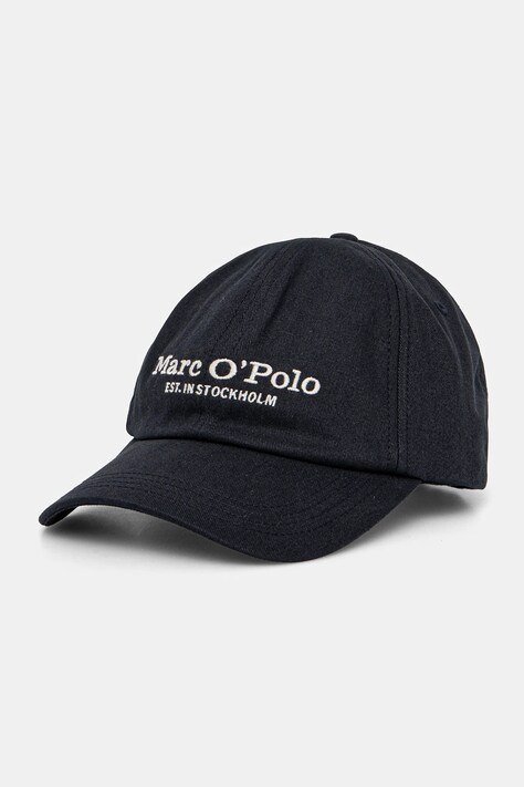 Marc O'Polo sapca culoarea albastru marin, cu imprimeu, M22803801076