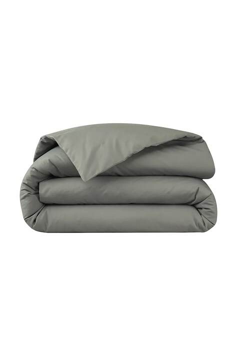 BOSS poszwa na kołdrę bawełniana BEBOSS Khaki 200 x 200 cm kolor zielony